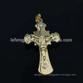 Gold jewelry main material 24k gold jesus cross pendant jewelry